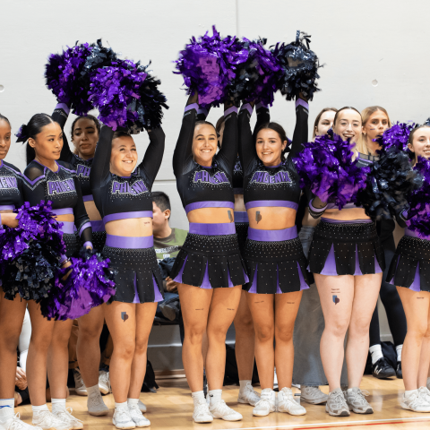 Cheerleading club at Varsity 2025