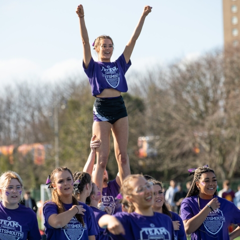 Varsity March 2022 cheerleaders