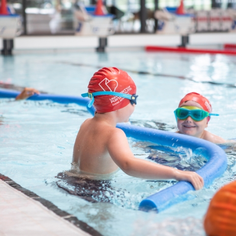 Children swimming in the pool at Ravelin Sport Centre.
Ravelin Sports Event - Children