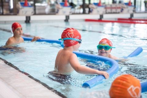 Children swimming in the pool at Ravelin Sport Centre.
Ravelin Sports Event - Children