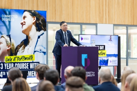 University Open Day - talk in Ravelin Sports Centre