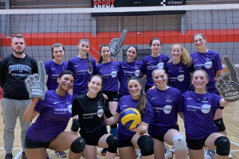 Women's volleyball at BUCS finals