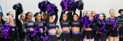 Cheerleading club at Varsity 2025