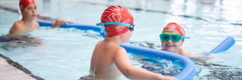 Children swimming in the pool at Ravelin Sport Centre.
Ravelin Sports Event - Children