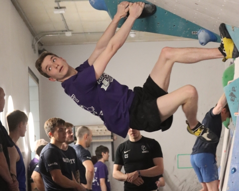 Navy Varsity 2026 - Climbing