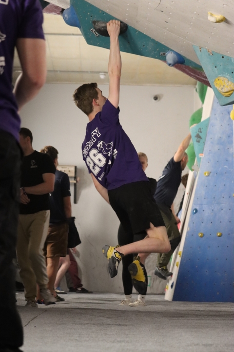 Navy Varsity 2026 - Climbing