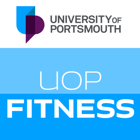UOP fitness mobile app logo