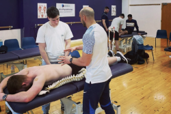 student-led physio clinic