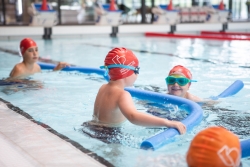 Children swimming in the pool at Ravelin Sport Centre.
Ravelin Sports Event - Children