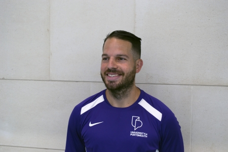 Javier Alcaraz personal trainer for University of Portsmouth