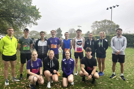 Team UOP at Great South Run