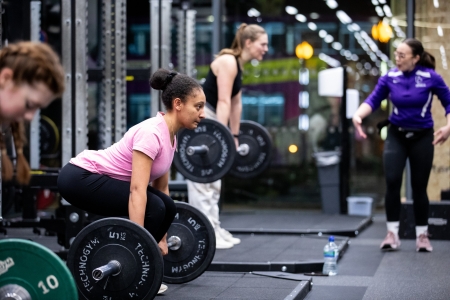 Lifting in the gym