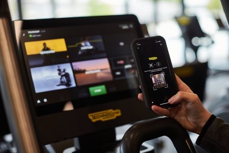 Close up of user scanning QR code with phone
Ravelin Internal Photos