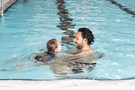 Family swimming with small children at Ravelin Sport Centre - Ravelin Activities