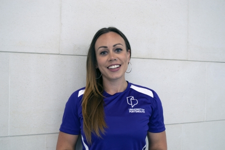Lucy Kafourous-Smith personal trainer for University of Portsmouth
