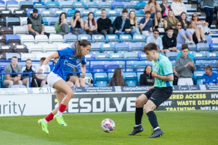 Charity match players 