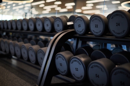Close up of weights on stand
Ravelin Internal Photos