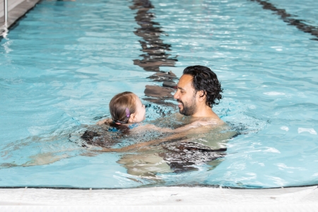 Family swimming with small children at Ravelin Sport Centre - Ravelin Activities