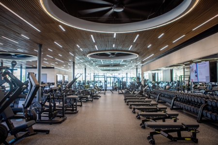Ravelin Centre Fitness Suite Dumbbell Station